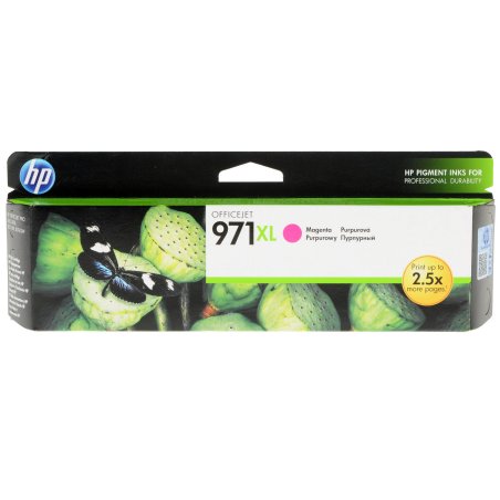 Картридж струйный HP 971XL CN627AE пурпурный для HP OJ Pro X476dw/X576dw/X451dw/X551dw (6600стр.)