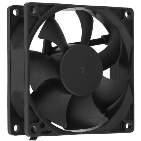 Вентилятор для корпуса Digma DFAN-80 черный, 80 мм, 1800 об/мин, 23 дБ, 4 pin