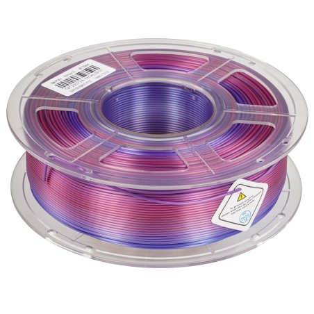 Филамент NVPrint Silk PLA+ Rainbow 04 для 3D печати диаметр 1.75мм длина 330 метров масса 1 кг