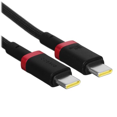 Baseus Dura Series Fast Charging Cable Type-C to Type-C 100W 2m Red+Black P10377803U01-03