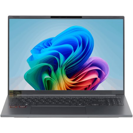 Ноутбук Acer Aspire 16 AI A16-61M-R4BE AMD Ryzen AI 5 330/16Gb/SSD 512Gb/16"/IPS/WUXGA/1920x1200/120Hz/NoOS/Grey (NX.JLLCD.005)