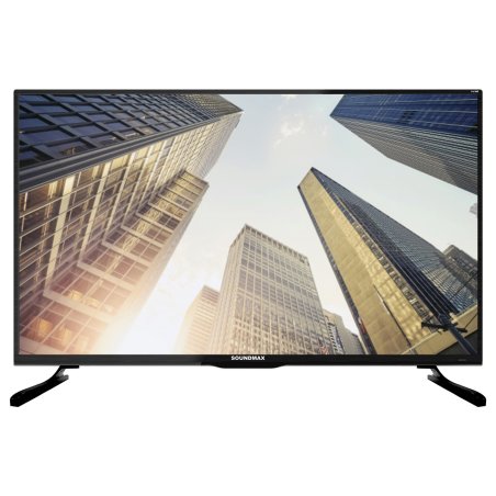 Телевизор Soundmax 43" SM-LED43M02S черный LED FHD 60Hz Android 1Gb/8Gb