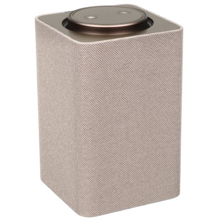 Умная колонка Яндекс Станция Макс, Zigbee, 65Вт, с голосовым ассистентом Алиса на YaGPT, бежевый