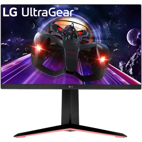 Монитор 23.8" LG UltraGear 24GS60F-B IPS 1920x1080, 180 Гц, 1 мс, 16:9, 300 кд/м2, 1xHDMI, 1хDP, 1x3.5 мм, черный