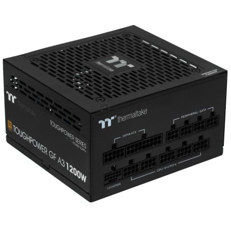 Блок питания Thermaltake Toughpower GF A3/1200W/Fully Modular/Non Light/Full Range/Analog/80 Plus Gold/EU/JP Main CAP PS-TPD-1200FNFAGE-H All Flat Cables/Gen 5