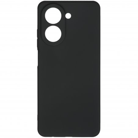 Чехол (клип-кейс) BoraSCO для Xiaomi Redmi 10A Microfiber Case черный (70448)