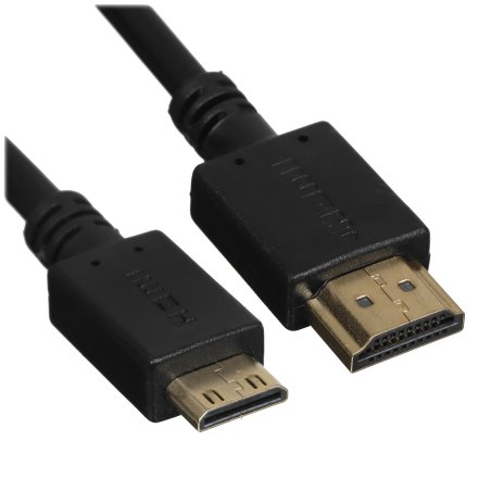 Кабель GoPower HDMI (m)-miniHDMI (m) 1,8м ПВХ ver.1.4 черный Premium Zip-Lock c подвесом (1/100)