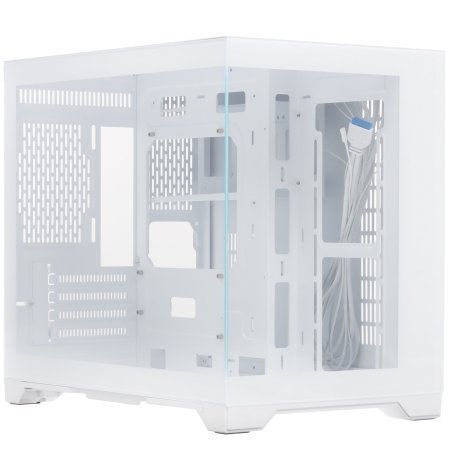 Компьютерный корпус 1STPLAYER MEGAVIEW MV6-T белый/mATX/MV6-TP-WH