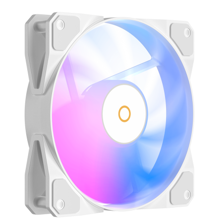 Кулер для процессора Ocypus Beta F12 WH ARGB, 120x120x25мм, 4-PIN PWM, 800-1600 RPM, 29 DBA MAX, HYDRO BEARING