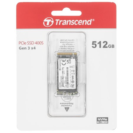 Накопитель SSD 512Gb Transcend MTE400S, 3D TLC NAND, M.2 2242,PCI-E 4x [ R/W - 2000/900 MB/s]