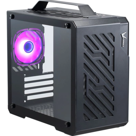 Компьютерный корпус Aerocool / Formula Air Cube G3 черный без БП mATX 5x120мм 1xUSB 3.0 1xUSB3.1 audio bott PSU