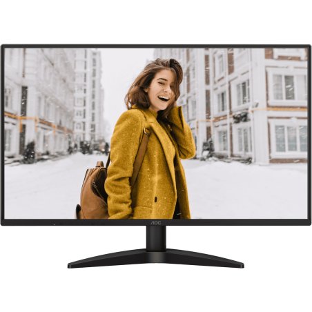Монитор 27" AOC Q27B36S3 IPS 2560x1440, 120 Гц, 4 мс, 16:9, 350 кд/м², DP 1.4, HDMI 2.0, HDR10, Adaptive-Sync, Flicker-free, Low Blue Light, черный