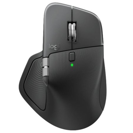 Мышь беспроводная Logitech MX Master 3s графитовый, 8000 dpi, радиоканал, Bluetooth, USB, кнопки - 7