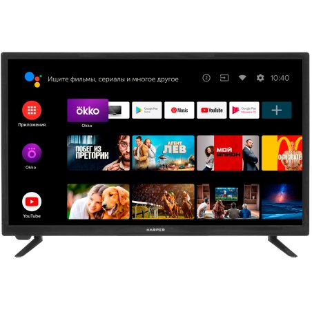 Телевизор Harper 40" 40F720T черный LED FHD 60Hz