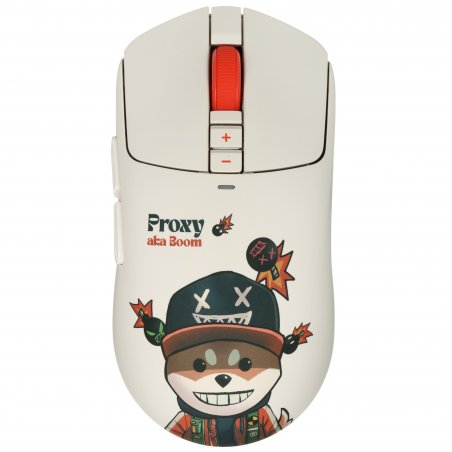 Мышь беспроводная/проводная A4Tech Bloody R72 Ultra Duo Proxy Boom бежевый, 20000 dpi, USB Type-A/Type-C, радиоканал, кнопки-7