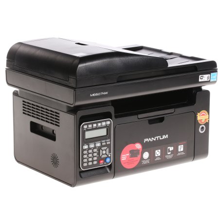 МФУ лазерное Pantum M6607NW, A4, ч/б, печ. до 22 стр/мин., скан. до 22 стр/мин., 1200x1200dpi, USB, RJ-45, Wi-Fi