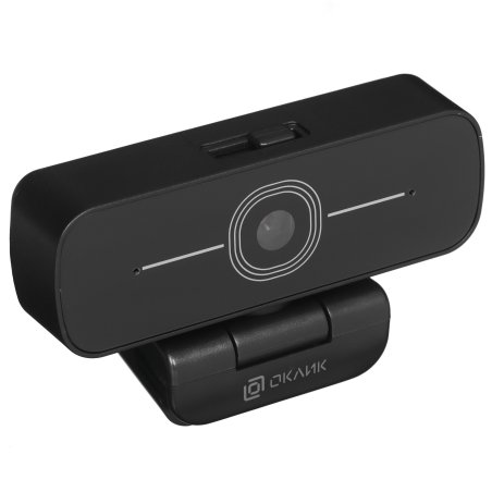 Веб-камера Оклик OK-C001FH черный 2Mpix (1920x1080) USB2.0 с микрофоном