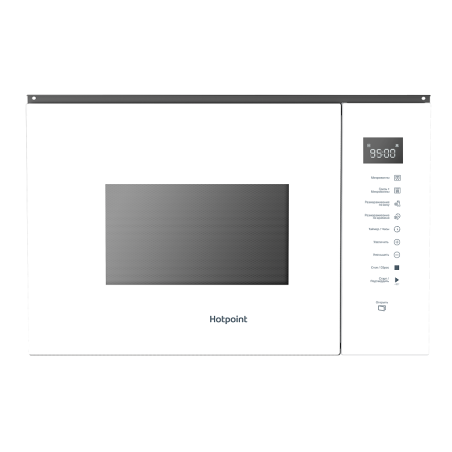 Микроволновая печь Hotpoint MF25G WH H белый, 25 л, 900 Вт, переключатели - сенсорные