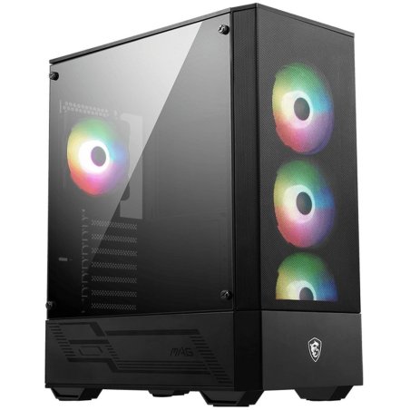 Компьютерный корпус MSI MAG FORGE 112R 2xUSB 3.0, 4x120мм ARGb Fan, ARGb Control Board, Tempered Glass Window, Brown Box (949679)