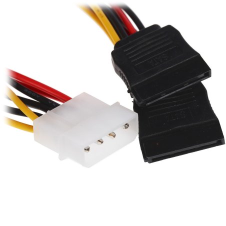 Переходник питания ORIENT C573 SATA 15pin (M) -> 2 x SATA 15pin (F)