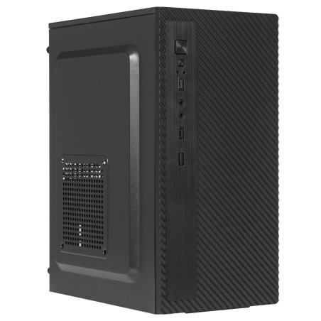 Компьютерный корпус Accord Entry ACC-2053B черный без БП mATX 1x80мм 1x120мм 2xUSB2.0 audio
