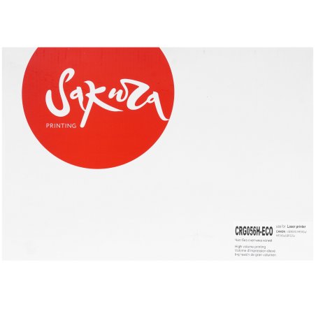 Картридж лазерный Sakura 056H ECO (3008C002) для Canon MF542x/MF543x/LBP325x, черный, 21000 к. ECO (чип без счетчика копий)