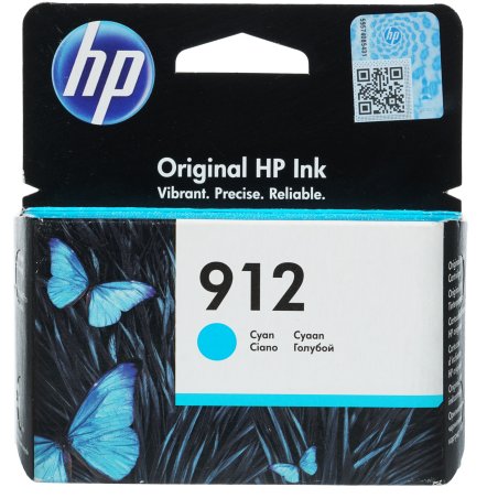 Картридж струйный HP 912 3YL77AE голубой (315стр.) для HP OfficeJet 801x/802x