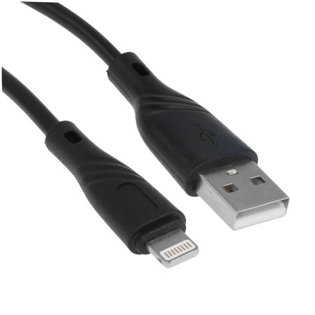 Кабель Cablexpert для Apple CCB-USB-AMAPO1-1MB, AM/Lightning, издание Classic 0.1, длина 1м, черный, блистер