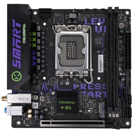 Материнская плата Gigabyte H610I, LGA 1700, Intel H610, 2xDDR5, 4xSATA, 1xM.2, 1xPCIe 4.0 x16, 1xHDMI, 1xVGA, 2xDP, 1x 1Gb LAN, 2xUSB-A 3.2 Gen 1, 4xUSB-A 2.0, 3x 3.5 мм, 7.1, Mini-ITX