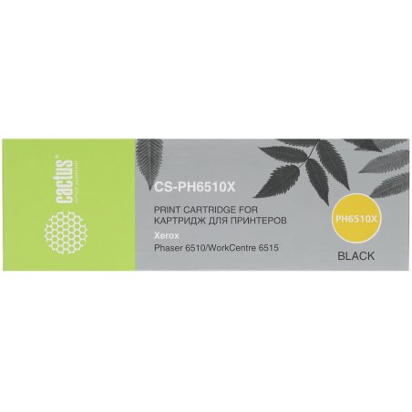 Картридж лазерный Cactus CS-PH6510X (106R03488) черный (5500 стр.) для Xerox Phaser 6510/WC6515