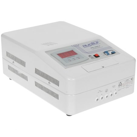 Стабилизатор RUCELF SRW-10000-Dоднофазный, цифровой 220В 10000ВА вх.:140-260Внастенный