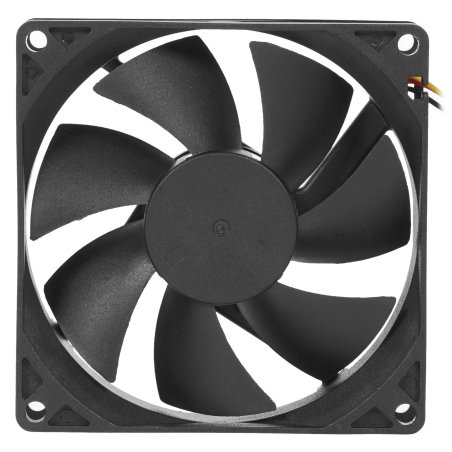 Вентилятор для корпуса Gembird FANCASE2 черный, 90 мм, 2500 об/мин, 26 дБ, 3 pin