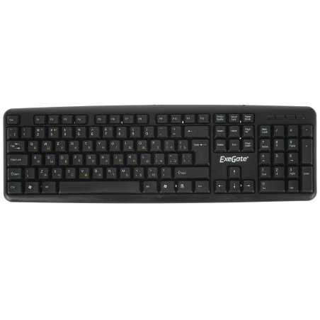 Клавиатура проводная ExeGate Professional Standard LY-405 (EX287138RUS), USB, черный