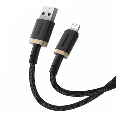 Baseus Dura Series Fast Charging Cable USB to iP 2.4A 1m Gold+Black P10377801U01-00