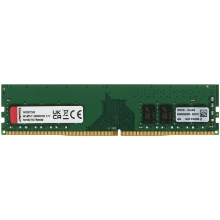 Оперативная память Kingston ValueRAM, DDR4, 8Gb (1x8GB), 3200MHz, CL22, DIMM