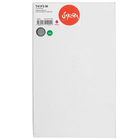Картридж струйный Sakura C13T41F340 для Epson, пурпурный