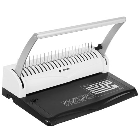 Переплетчик Heleos БП13п A4/перф.13л.сшив/макс.450л./пластик.пруж. (6-51мм)