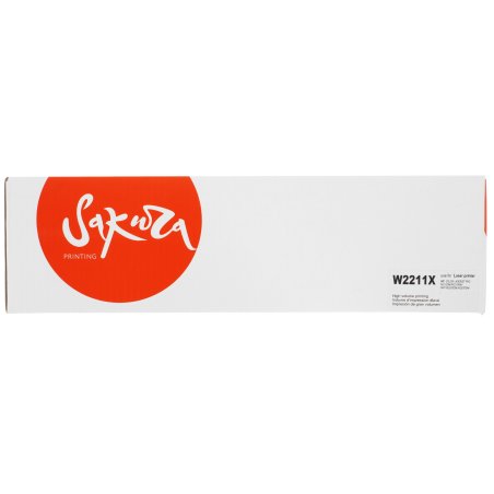 Картридж лазерный Sakura W2211X (HP 207X) для HP LaserJet Pro M255, голубой, 2450 к.