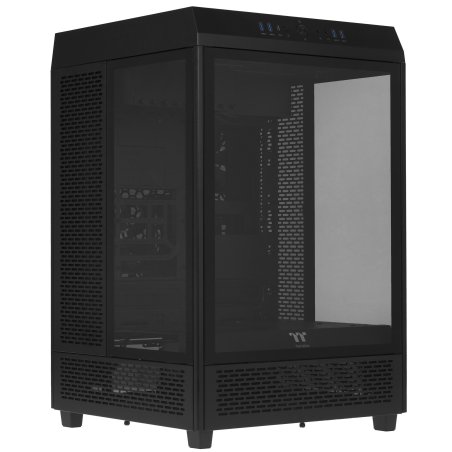 Компьютерный корпус Thermaltake The Tower 500 черный без БП ATX 1x120мм 3x140мм 4xUSB 3.0 2xUSB3.1 audio bott PSU