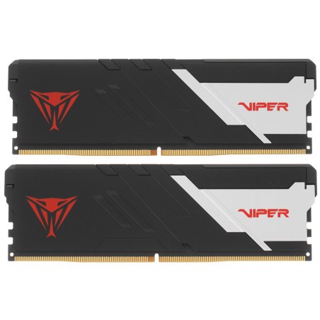 Оперативная память Patriot Viper Venom, DDR5, 16GB (2x8GB), 5600MHz, CL40, DIMM, с радиатором, черный