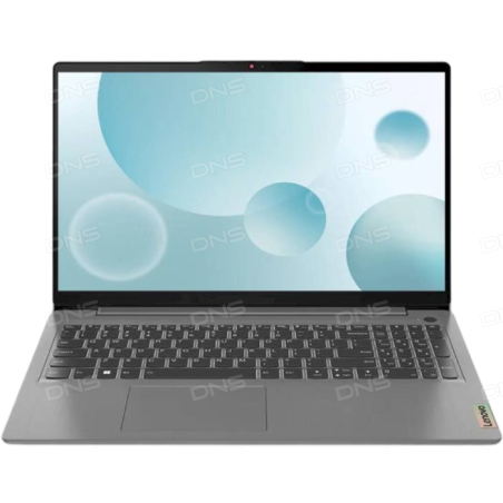 Ноутбук Lenovo IdeaPad 3 15IAU7 i3-1215U 8Gb SSD 256Gb Intel UHD Graphics 15,6 FHD IPS Cam 45Вт*ч No OS Серый 82RK013NRK