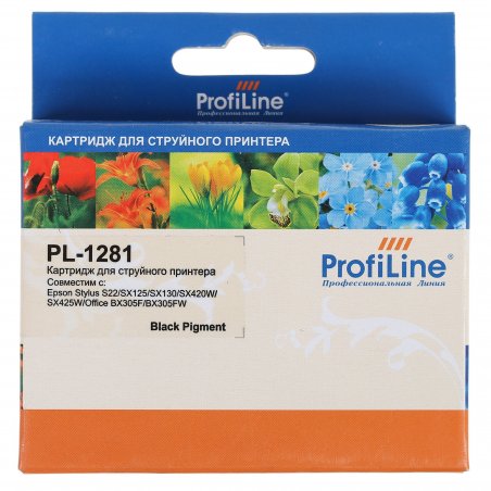 Картридж для принтеров Epson LQ/LX/FX 300/400/800/810/850/870/880 черный ProfiLine