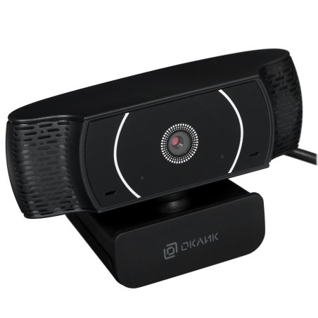 Веб-камера Оклик OK-C016HD черный 1Mpix (1280x720) USB2.0 с микрофоном