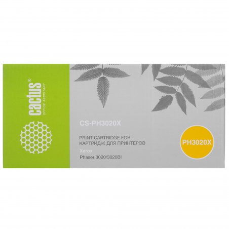 Картридж лазерный Cactus CS-PH3020X (106R03048) черный (3000 стр.) для Xerox Phaser 3020/3020BI