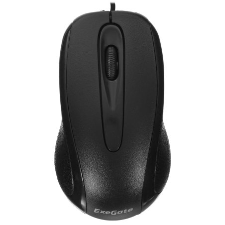 Мышь проводная ExeGate Professional Standard SH-9026 черный, 1000 dpi, USB, кнопки - 3