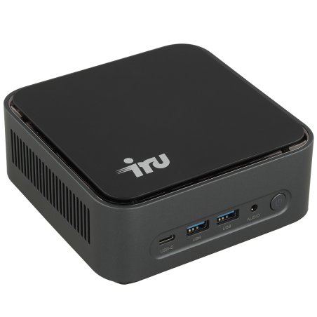 Мини ПК IRU 110ALCN N100 (0.8) 8Gb SSD256Gb UHDG noOS GbitEth WiFi BT черный (2012483)