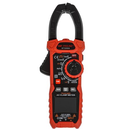 Токовые клещи цифровые KT 208A "PROLINE"