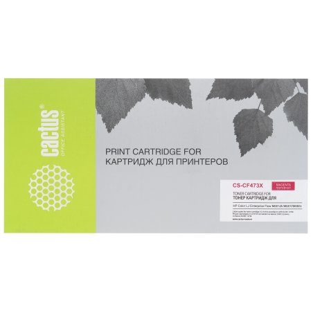 Картридж лазерный Cactus CS-CF473X пурпурный (23000 стр.) для HP Color LJ Enterprise Flow M681dh/M681f/M682z