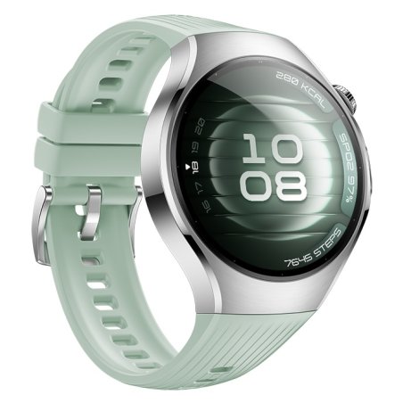 Умные часы HUAWEI Watch 5 Soc-L19F, 1.38" AMOLED, 4G, GPS, IP69, зеленый / серебристый