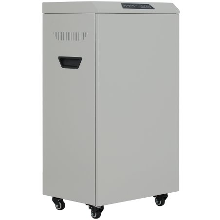 Уничтожитель документов и медианосителей ГЕЛЕОС СП65-4, P-4 (4 ур-нь секр.), фрагмент 3,9х40мм, 30 лист (70г/м2), флеш-карты/CD/пл.карты/скрепки/скобы, 65 литров